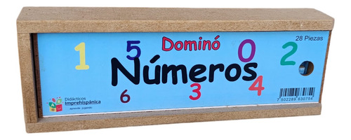 Domino De Madera Números