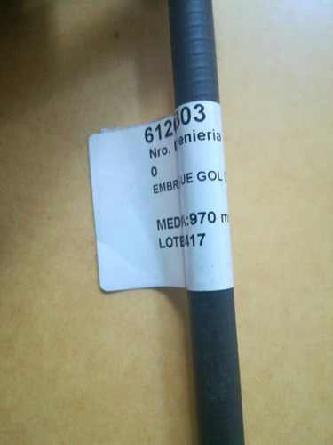 Cable De Embrague Vw Gol 2000/ Nafta-diesel Teflonado
