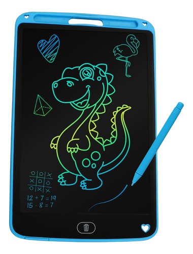 Pizarrón Mágico Juguete Tableta Dibujo 10.5 Pulgadas Lcd Azu
