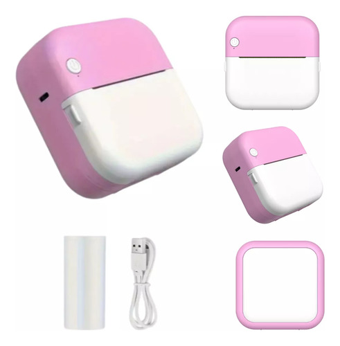 Mini Impresora Portatil Termica Con Bluetooth Recargable USB