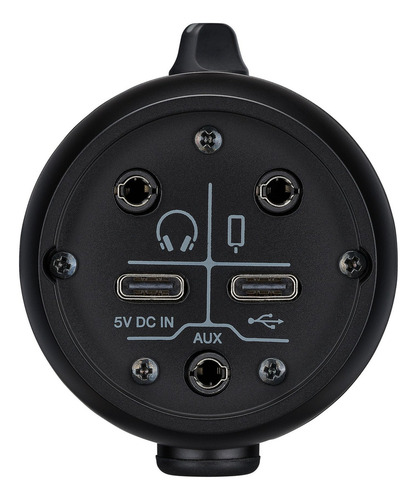 Micrófono Usb Yamaha Ag01 Con Mixer Integrada Negro Black