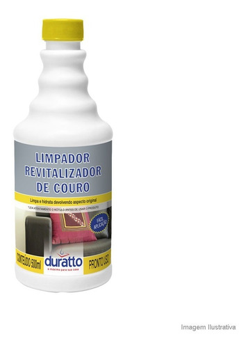 Limpador Revitalizador De Couro 500ml Duratto Duratto