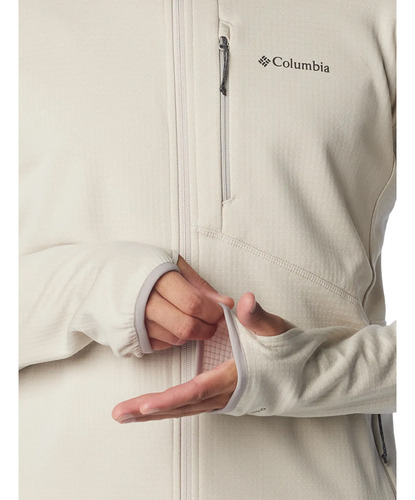 Jaqueta Columbia Park View Fleece Off White Masculino