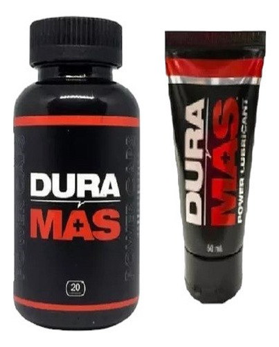 Pack X2 Dura Mas Caps Retardante + Lubricante Dura Mas