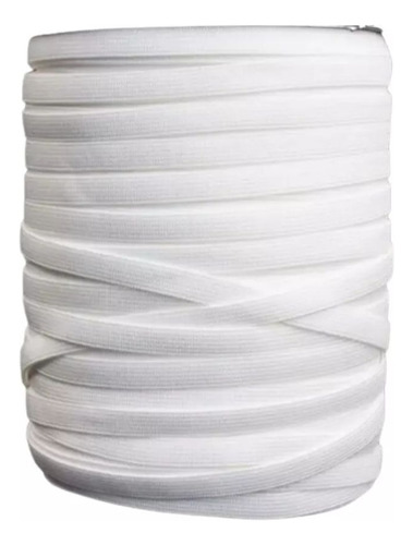 1 Rolo Elastico Tekla Conde 4,5mm C/ 100 Metros Cor Natural Desenho Do Tecido Liso