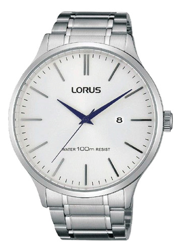 Reloj Lorus By Seiko Hombre Acero Clasico Fecha Rh967fx9