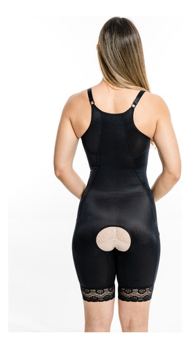 Modelador Curto Com Colchete Cor Preto Kelogel