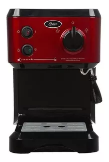 Cafetera Oster BVSTECMP65 automática roja para expreso y cápsulas monodosis 127V