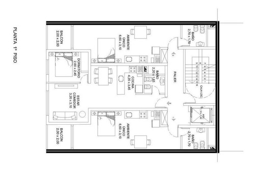 Imagen 6 de 17 de Departamentos Monoambientes Y 1 Dormitorio Sobre Av. Francia