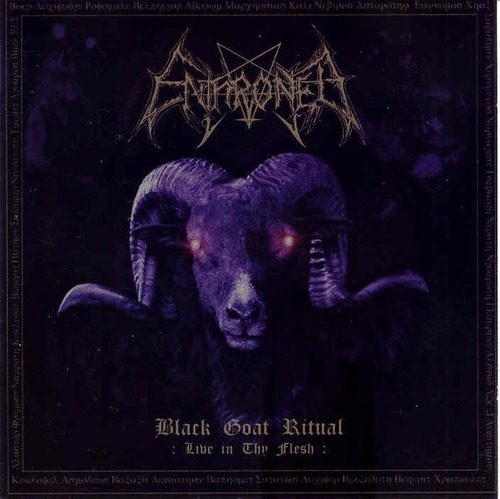 Imagen 1 de 2 de Enthroned - Black Goat Ritual (live In Thy Flesh) - Cd Digi
