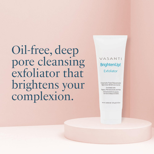 Rejuvenecedor Facial Vasanti ¡brighten Up! Exfoliante Suave,