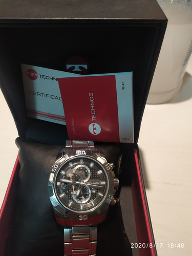 Relógio Technos Masculino Performance Ts Carbon Os1aaq/1p