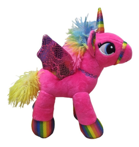 Peluches De Unicornios Varios Colores Ponis Con Alas   13065