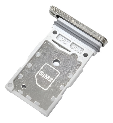 Bandeja Porta Sim Repuesto Para Samsung S24 Ultra Sm-s928 Color Gris Titanio / Violeta Titanio