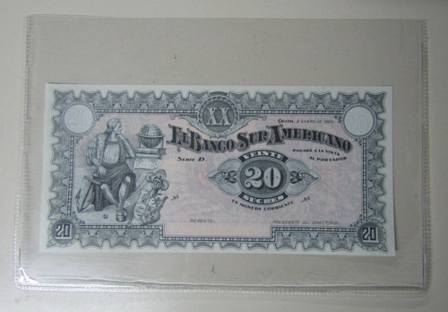 100 Sobres Plásticos Protectores Billetes 13 X 19 Marca Vk