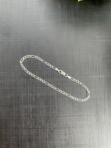 Imagem 2 de 2 de Pulseira De Prata Grumet 3x1 3mm