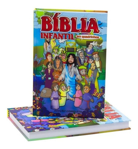  Bíblia Infantil Em Quadrinhos  - Capa Dura