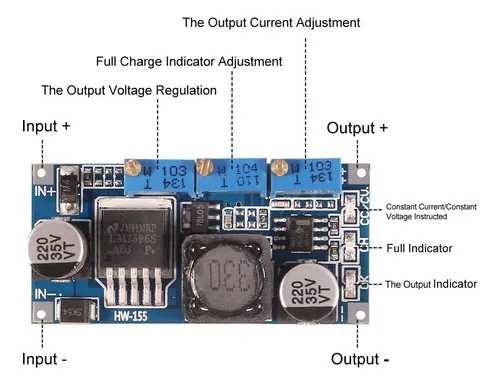 Módulo Reductor Dc-dc Del Controlador Led De Corriente Const