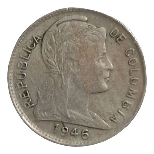  Moneda Colombia 1946 1 Centavo 
