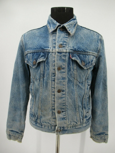 Chaqueta Levis Original Made In Usa 1970 Usada Talla Med9811