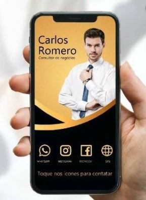 Imagem 4 de 10 de Olha Aqui - Cartão De Visita Digital