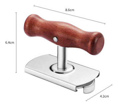Abridor De Tapones De Rosca Con Mango En Forma De W 8004 Que