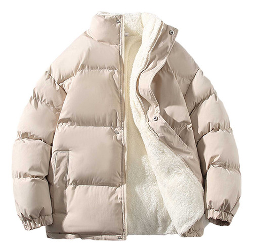 Chaqueta Chamarra J For Hombre, Forro Polar De Algodón Negr