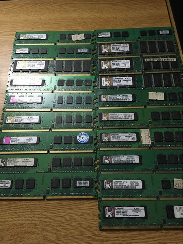 Imagen 1 de 3 de Memorias Pc Ram Ddr 2 Kingston 1 Gb