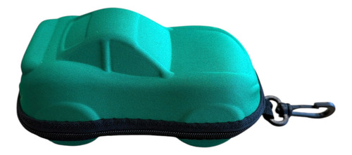 Estuche De Anteojos En Forma De Auto Para Niños Verde