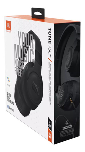 Fone De Ouvido Bluetooth Jbl Tune 760 Cancelamento De Ruído