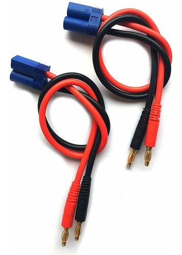 Binyeae - 2 Conectores Ec5 De Cable Adaptador De Cable De Un