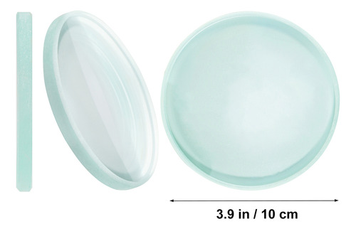Lente Óptica Cóncava Doble Labs, Lente De Vidrio, Focal De 3