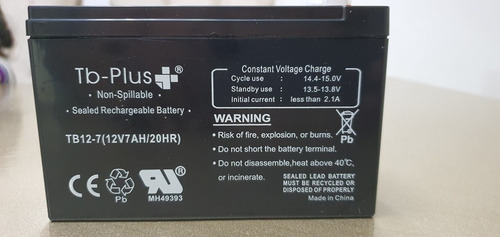 Imagen 6 de 10 de Bateria Carros Motos Electricos Recargables Grandes 12v 7ah