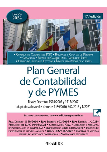 Plan General De Contabilidad Y De Pymes - Ediciones Pirám