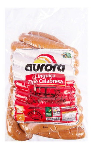 Linguiça Calabresa Cozida/defumada Aurora 5kg