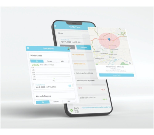 Relógio De Ponto + Software De Ponto Secullum Web + App