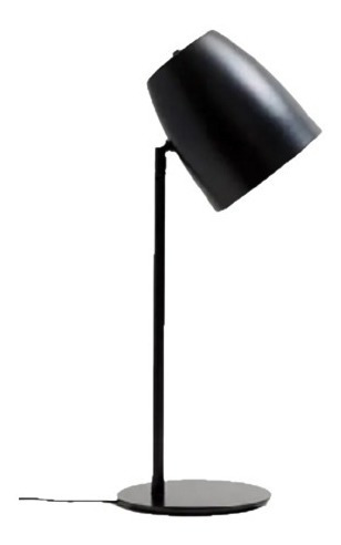 Imagen 2 de 3 de Lampara De Mesa/escritorio Frida Negro Fiumine