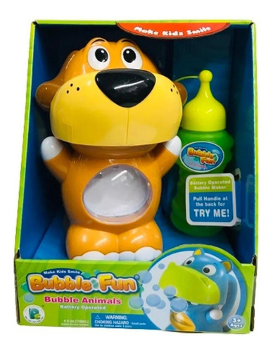 Burbujero Bubble Fun Perro Blowing Time 18cm Wabro