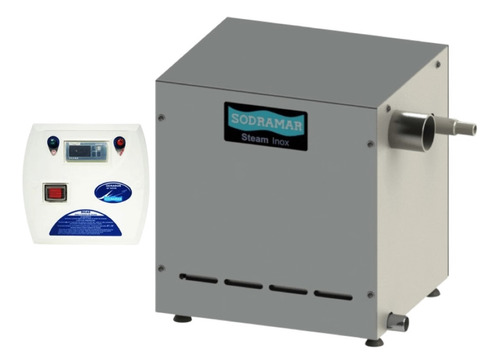 Sauna Vapor Inox 15kw + Comando Digital 25m³ - Sodramar