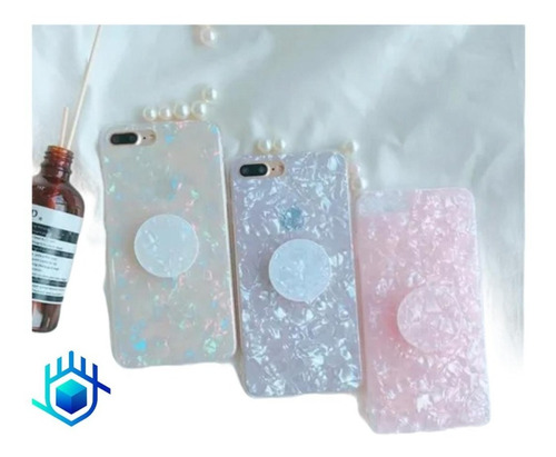 Case Marmol + Pop iPhone Galaxy Huawei Dama Hombre Mujer