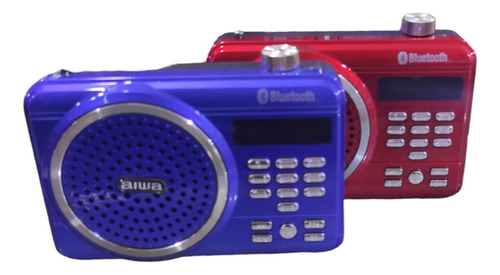 Radio Digital Fm Portatil Aiwa Mp3 Usb Sd Recargable 