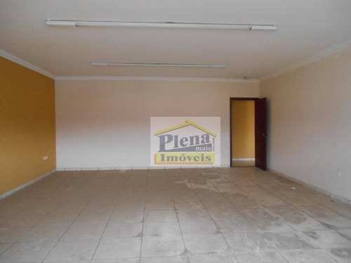 Sala Comercial Para Locação, Vila Azenha, Nova Odessa. - Sa0134