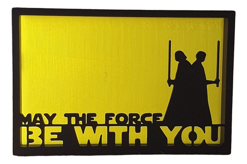 Cuadro Star Wars Force Be With You