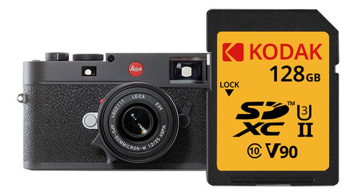 Kodak Tarjeta De Memoria Uhs-i U3 V30 Sd 128gb Professional