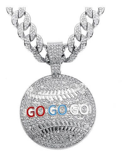 Collar Con Colgante Cubano Xikui Miami, Collar Con Cadena Ic