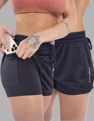 Kit 2 Shorts 2 Em 1 Feminino Academia Duplo Compressão - R$ 67,9