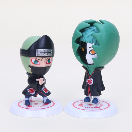 Kit 11 Action Figure Bonecos Naruto Hidan Madara Akatsuki
