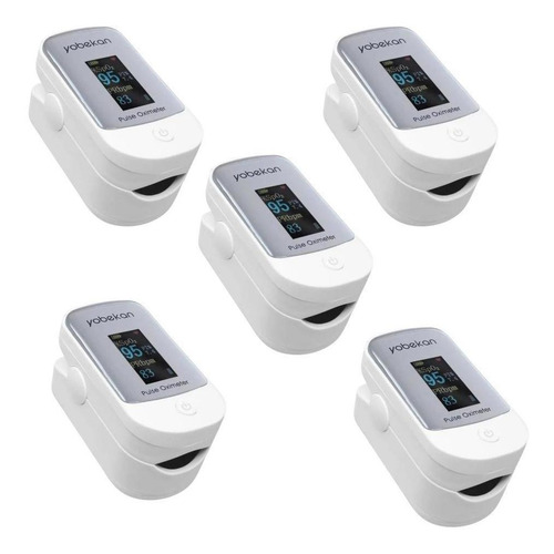 Imagen 1 de 9 de 5 Pack Oxímetro Pulso Dedo Hospitalario Hogar Deportivo Oled