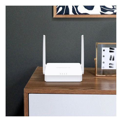 Imagen 3 de 6 de Router, Range extender, Access point, WISP Mercusys MW302R V1 blanco 220V