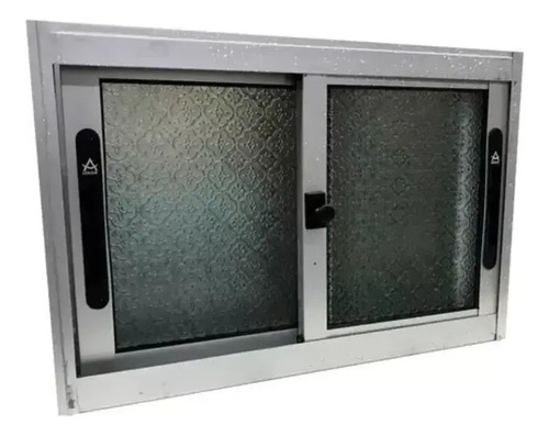 Imagen 3 de 4 de Ventana De Aluminio Para Baño 0.60 X 0.40